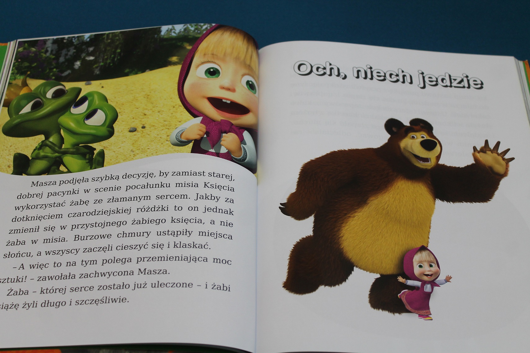 Masza i Niedźwiedź książka