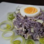 Przepis na potrawę z ryżem fioletowym